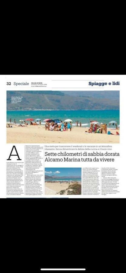 La Casa Delle Ginestre Βίλα Alcamo Marina Εξωτερικό φωτογραφία